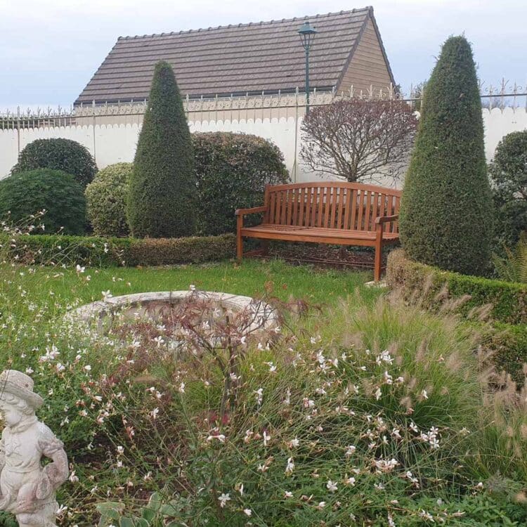 024-The pool and the bench